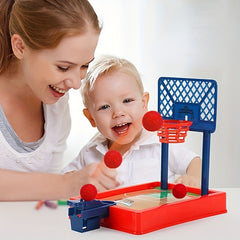 Mini Desktop Basketball Hoop Finger Shooting Machine 2 Players Games for Kids