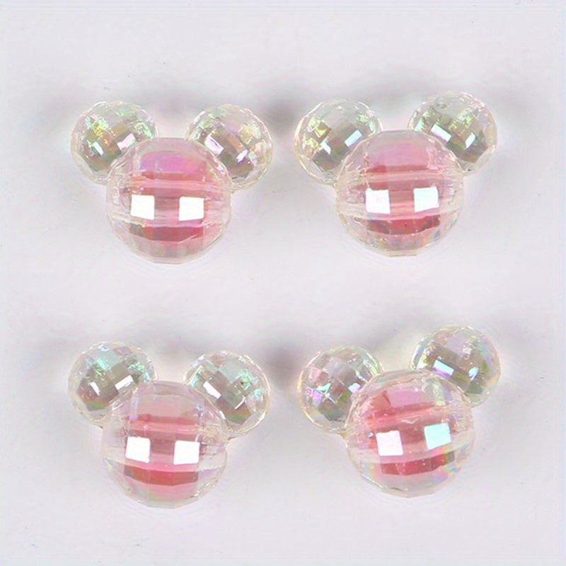 10pcs 16mm Faceted Acrylic Colored Beads DIY Necklace Bracelet Key Chain