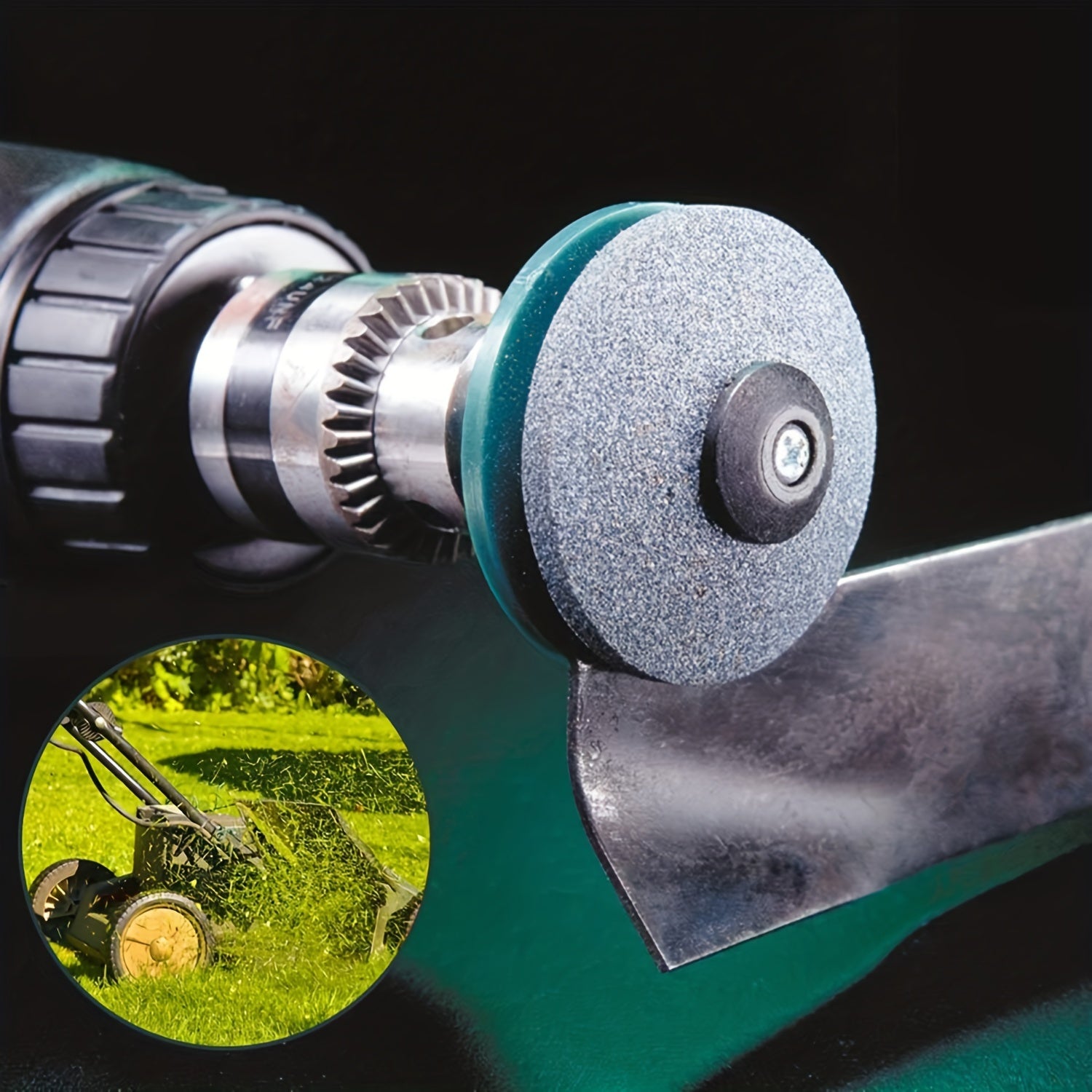 Universal Lawn Mower Sharpener - Professional Level Cuts