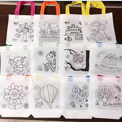 DIY Graffiti Bag Painting Kit Non-woven Creative Craft Material