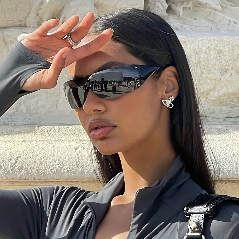 Y2K Star Wrap Sunglasses UV400 Sun Shades