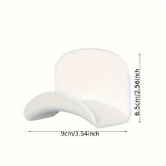Plastic Halter Headphone Hook Curved Adhesive Holder