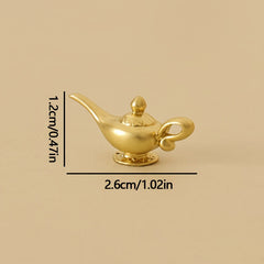 Mini Teapot Dollhouse Decoration