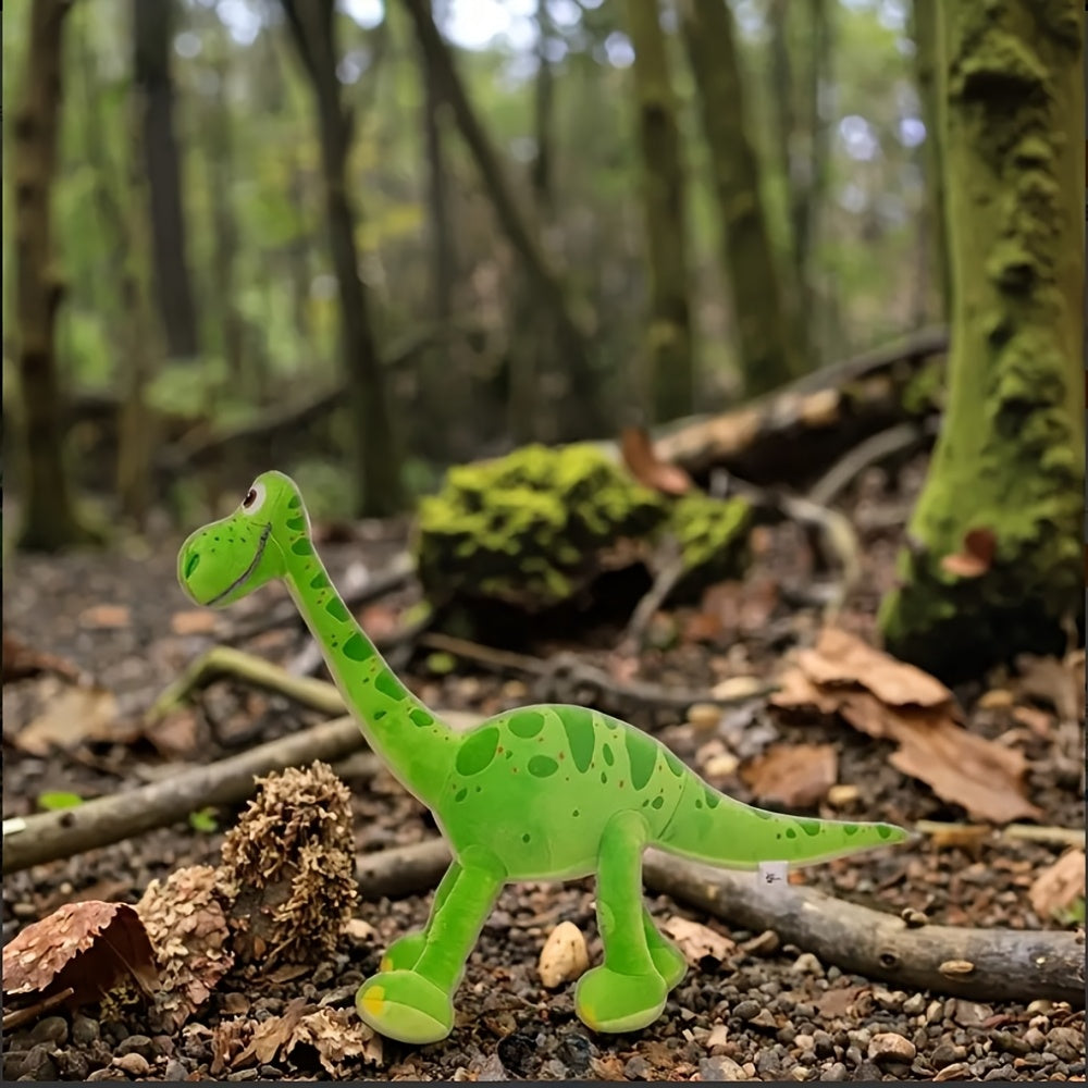Dinosaur Plush Toy T-Rex Green Spots Soft Play Doll Birthday Gift