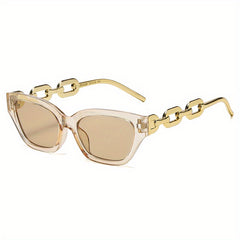 Y2K Cat Eye Sunglasses Chain Charm UV400