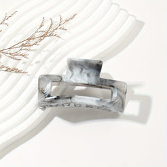 Colorful Rectangle Hair Claw Clips Non Slip Strong Hold Jaw Hair Clamps