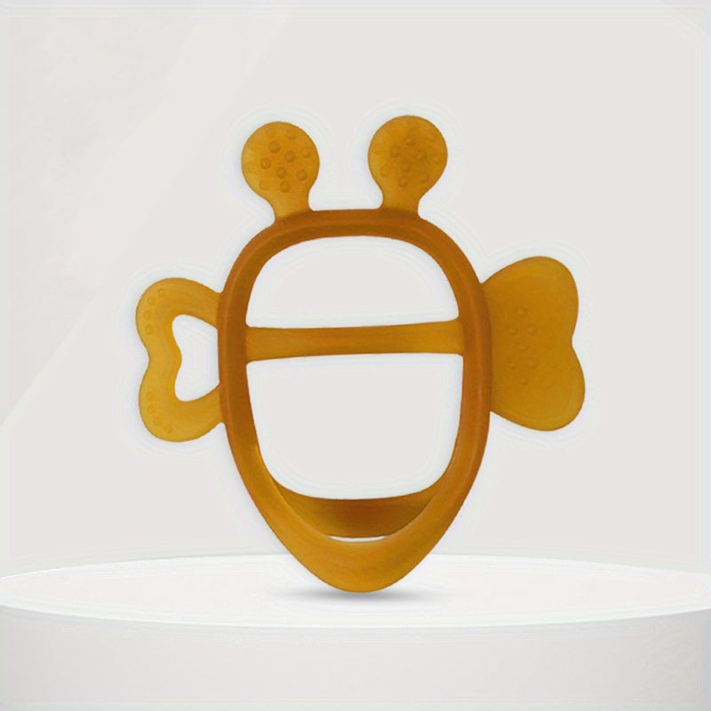 3D Bee Teether Teething Toy Baby Soft Teether