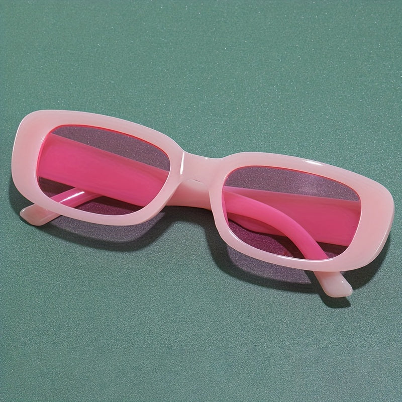 Y2K Square Sunglasses UV400 Sun Shades Glasses
