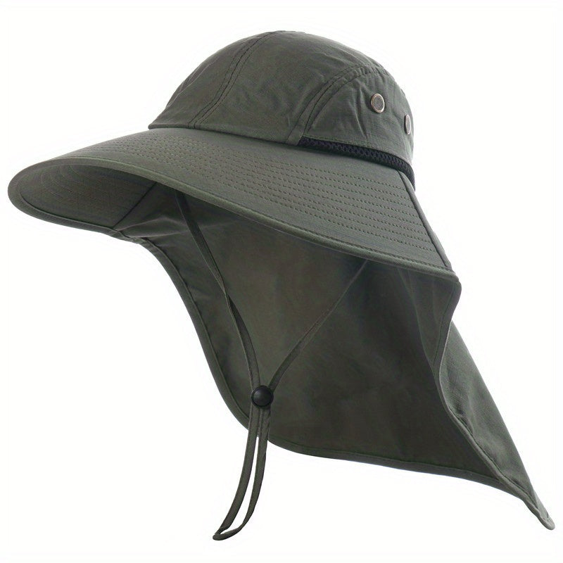 UV Protection Sun Hat Mesh Breathable Bucket Hat Boonie Hat