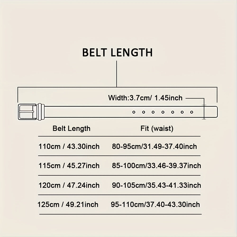 Men's Auto Buckle Tape Belt Release Canvas Casual Belt