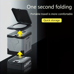 Portable Outdoor Toilet Car Toilet Foldable And Movable Toilet