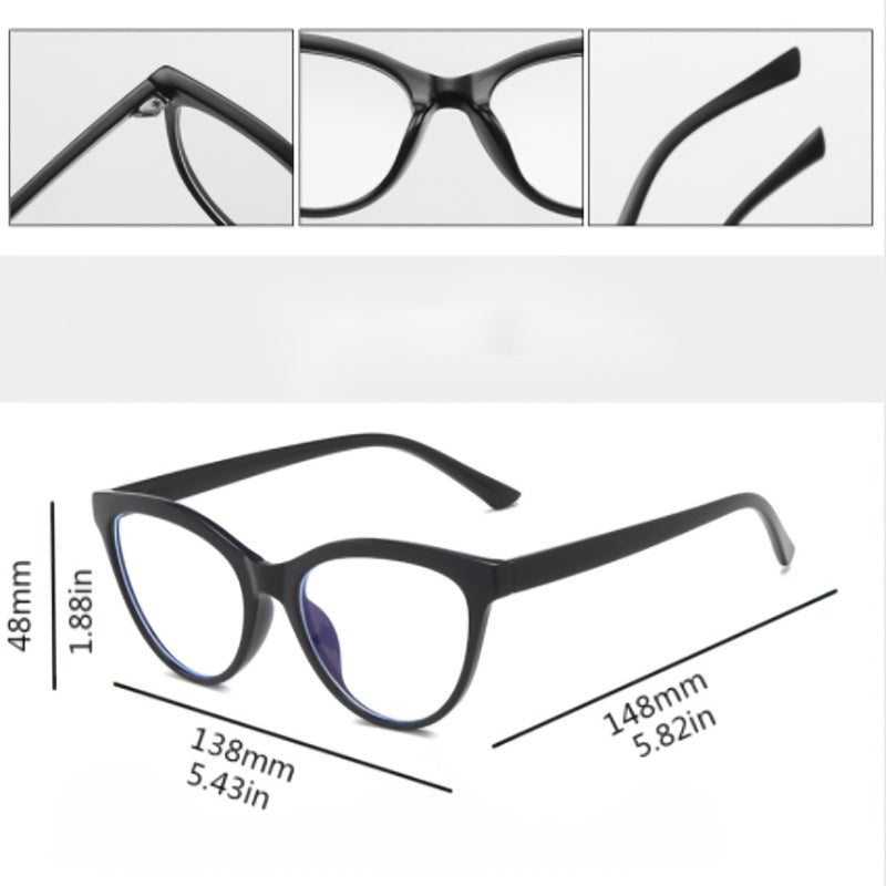 Cat Eye Blocking Glasses Computer Reading TV Glasses Women