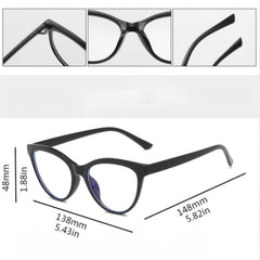 Cat Eye Blocking Glasses Computer Reading TV Glasses Women