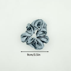 12pcs Silky Satin Scrunchies Large Scrunchies Colorful Hair Accessories