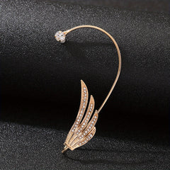 Zircon Wing Ear Clips High End Ear Bone Earrings