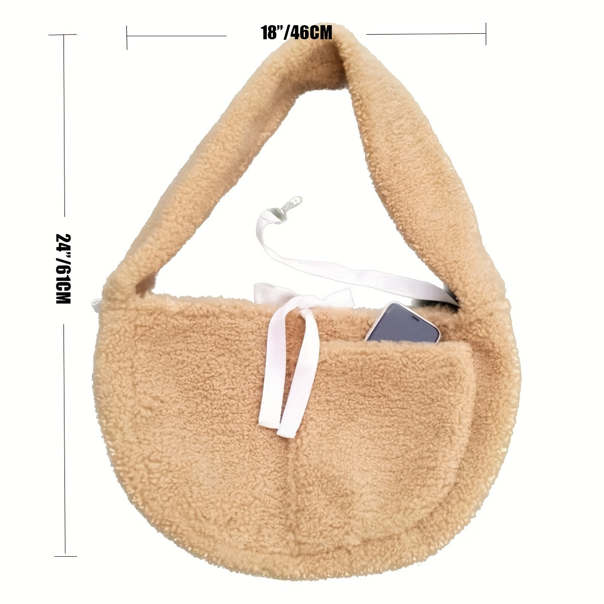 Pet Backpack Dog Shoulder Bag Cat Dog Crossbody Bag