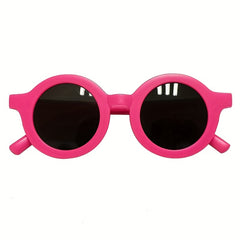 Round Frame Sunglasses for Girls Boys Kids Baby