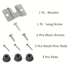 Dartboard Mounting Bracket Wall Bracket Stainless Steel Dart Holder
