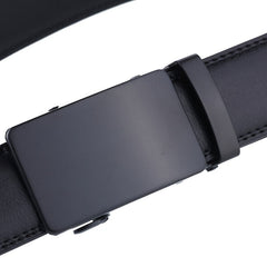 Men's Auto Slider Business Casual Leather Belt