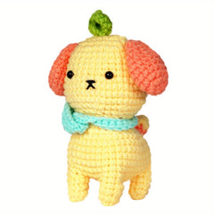 DIY Crochet Puppy Kit with English Instruction Book