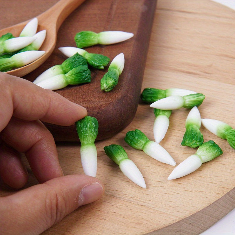 2D Radish Dollhouse Vegetable Kitchen Simulation Toys Pretend Play Props