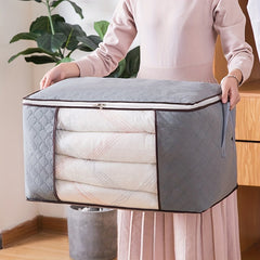 Double Layer Waterproof Quilt Storage Bag Clothing Organization