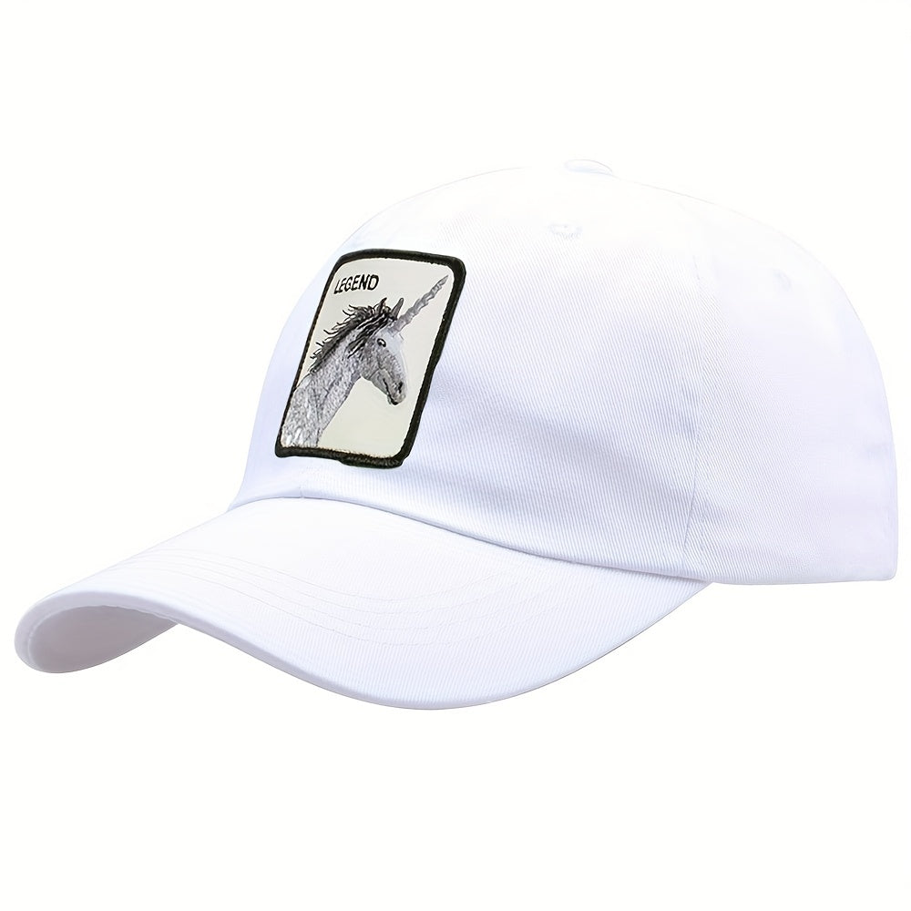 Animal Cartoon Sunscreen Hat Baseball Cap Embroidered Sun Visor Hat