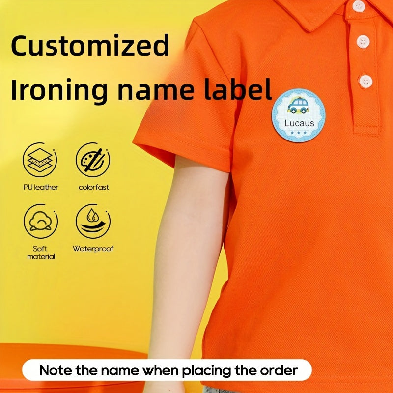 Custom Iron on Name Labels For Clothing Personalized Marking