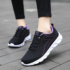 Mesh Breathable Running Sports Shoes Lightweight Non slip Outdoor Sneakers