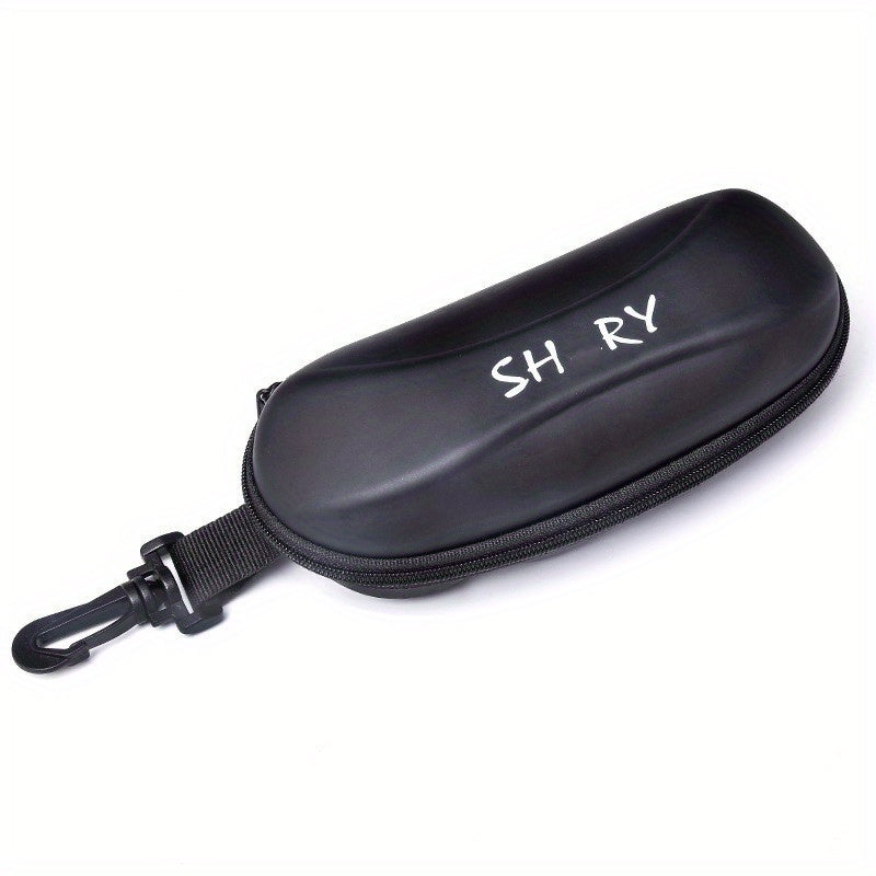 Large Sports Sunglasses Case Zipper Pressure-resistant Eye Case