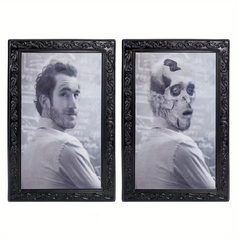 Halloween 3D Face Changing Picture Frame Decoration