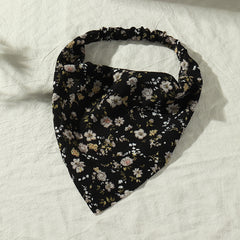 Floral Elastic Hair Bandanas Boho Turban Hair Band