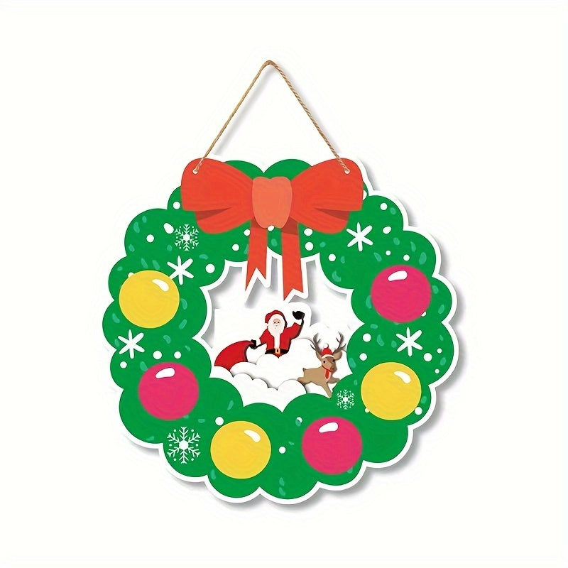 Christmas Decoration Door Hanging Wall Hanging Holiday Party Supplies