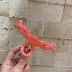 Matte Hair Clip Ponytail Back Head Hair Clip