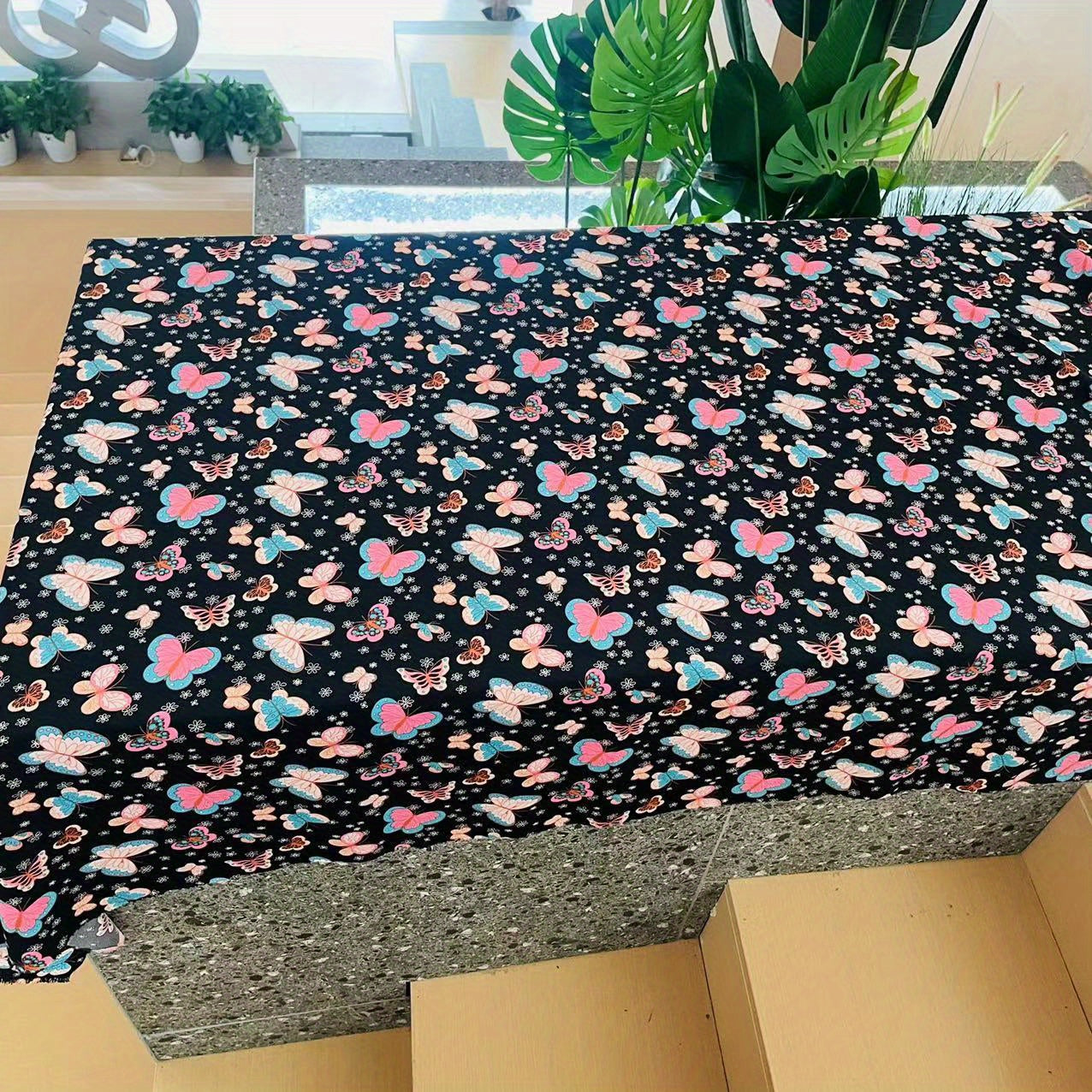 Butterfly Pattern Fabric 0.91m DIY Clothing Quilt Set