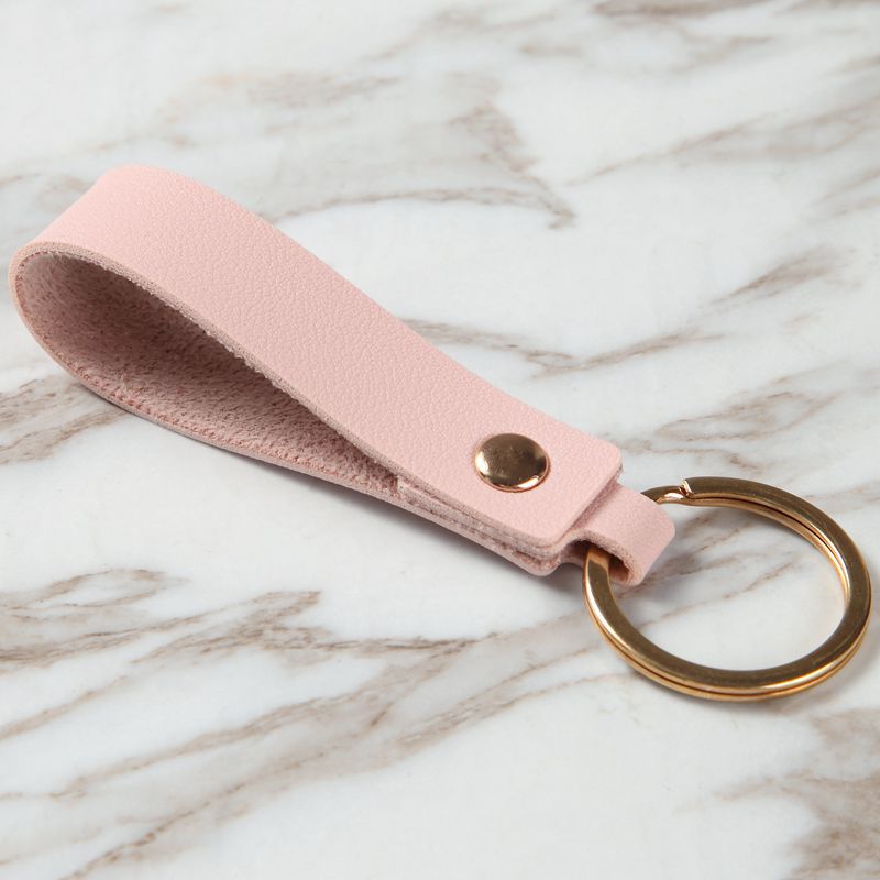 1pc PU Leather Keychain Bag Key Chain Keyring Charm Accessories