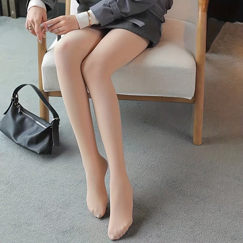 Sexy High Waist Anti-snag Footed Pantyhose