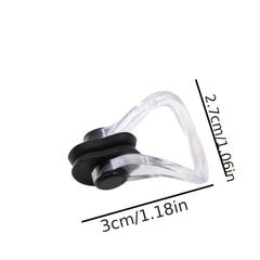 Swimming Earplugs & Nose Clip Set - Accessories for Swimmers