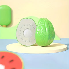 17pcs Kids Play House Cutting Vegetables & Fruits Toy with Music Random