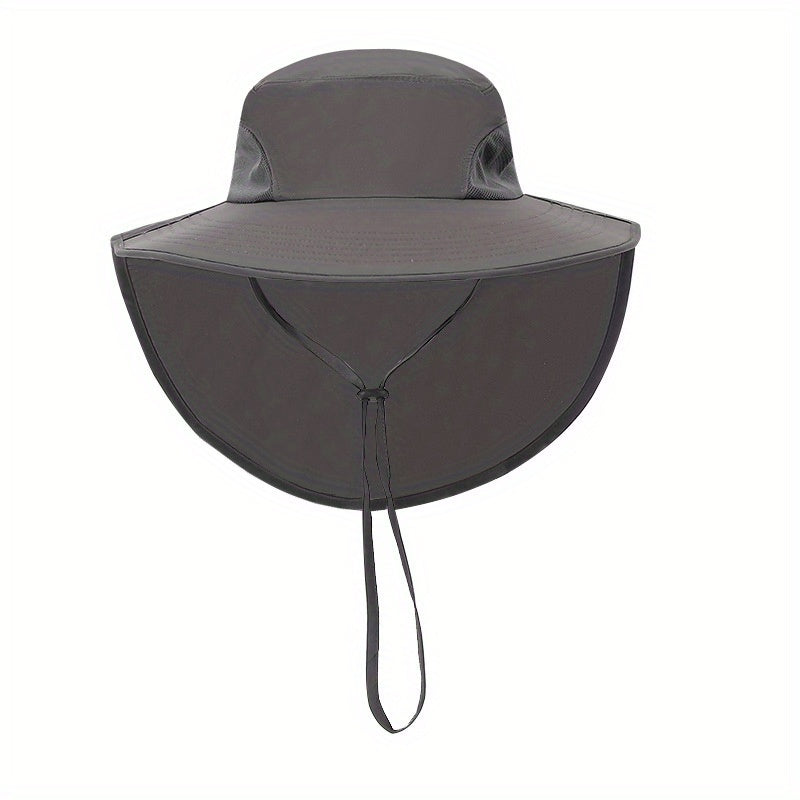 Hiking Safari Fishing Hats UPF 50 Sun UV Protection Wide Brim Neck Flap