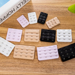 3pcs Bra Extension Buckles 3 Rows 4 Hooks Comfortable Strap Extenders