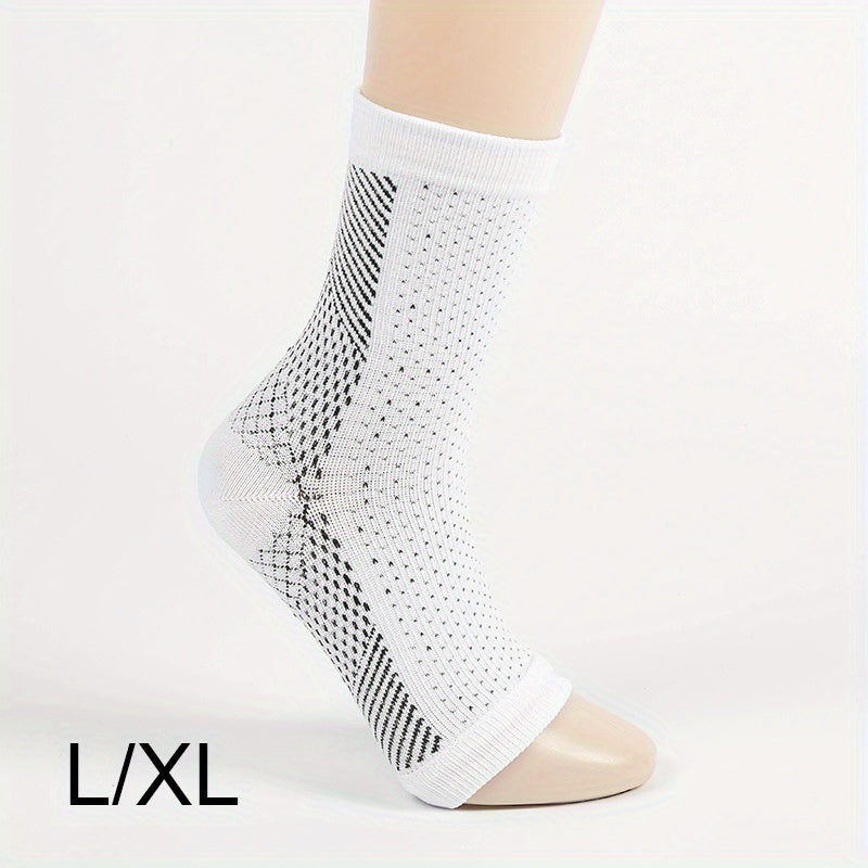 Compression Ankle Support Socks for Sports Recovery and Pain Relief