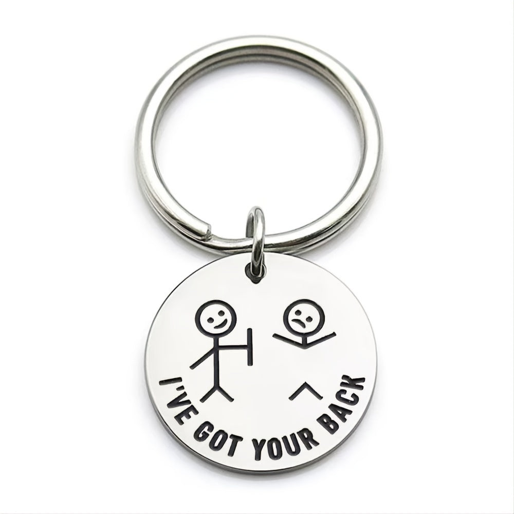 Keychain Stainless Steel Funny Gift Keychain Graduation Christmas Gift Jewelry