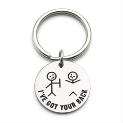 Keychain Stainless Steel Funny Gift Keychain Graduation Christmas Gift Jewelry