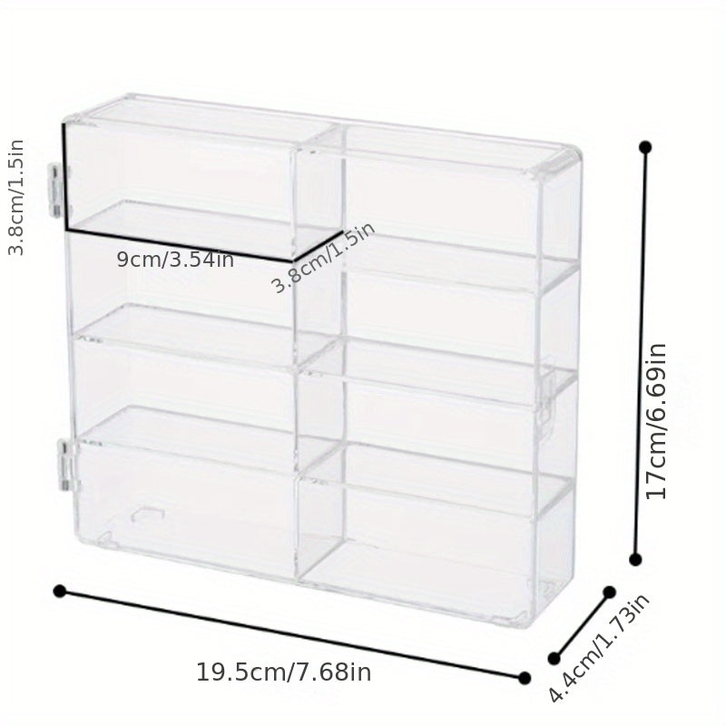 Toy Car Model Display Rack Transparent Storage Box Showcase
