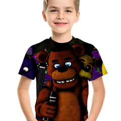 Teddy Bear T Shirt for Kids Boys