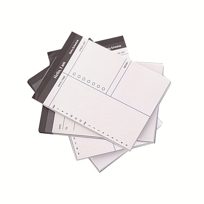 4pcs Business Plan Note Book Tear Notepad Office Desktop Schedule Memo Book