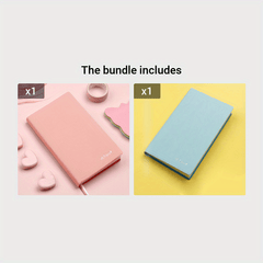 100 Sheets A7 Mini Notebook Waterproof Cover Soft Copy Notebook