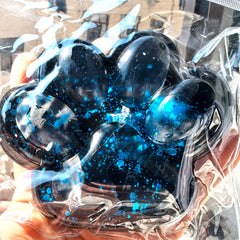 Glittery Cat Paw Squeeze Toy TPR Material Interactive Sensory Toy