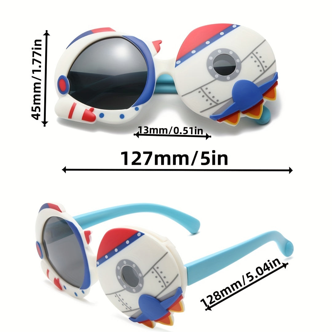 Creative Rocket Polarized UV400 Sunglasses for Boys and Girls